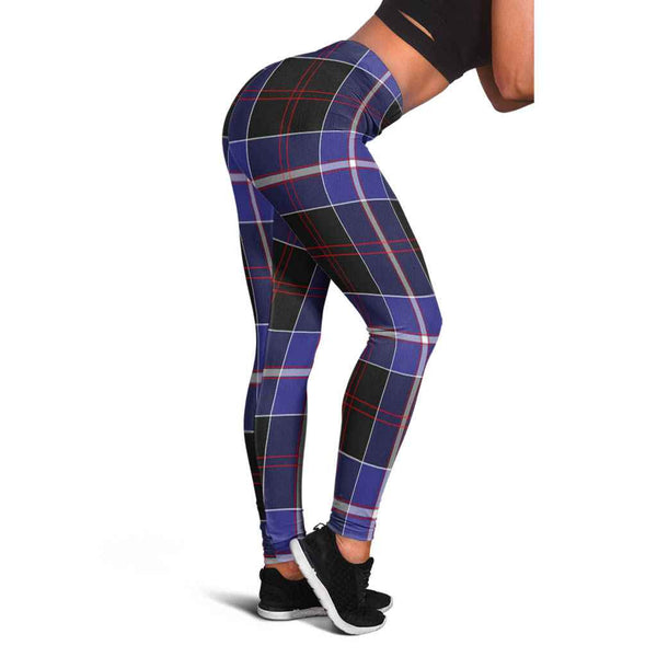 Scottish Dunlop Modern Clan Tartan Women Leggings Tartan Plaid 1