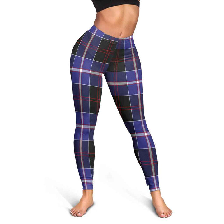 Scottish Dunlop Modern Clan Tartan Women Leggings Tartan Plaid 3