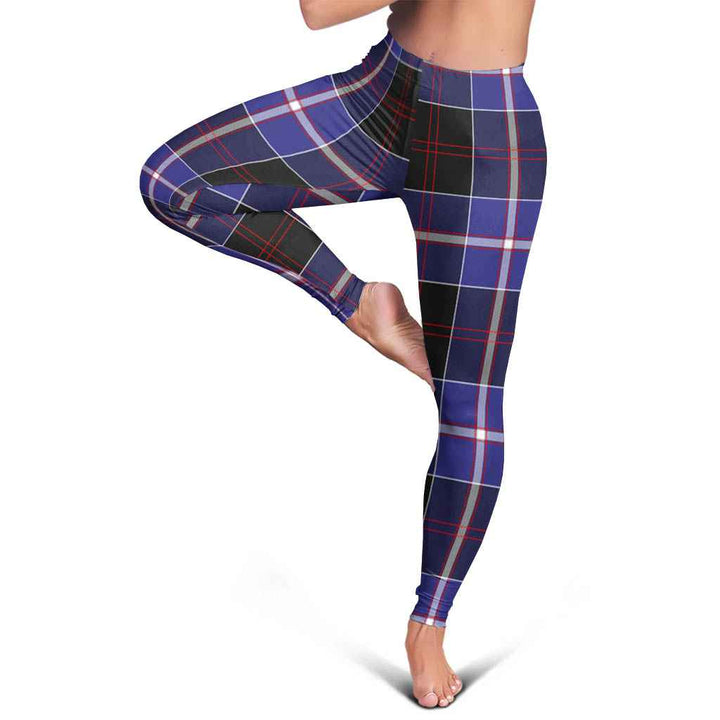 Scottish Dunlop Modern Clan Tartan Women Leggings Tartan Plaid 5