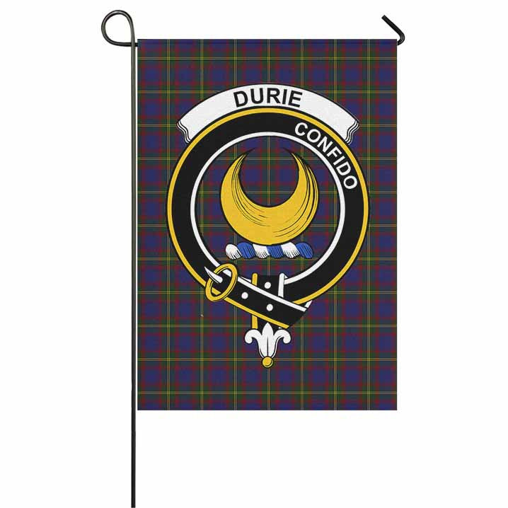 Scottish Durie Clan Crest Tartan Garden Flag Tartan Plaid 1