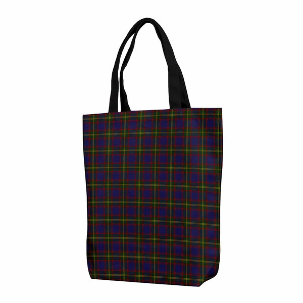 Scottish Durie Clan Tartan Canvas Bag With Shoulder Strap Tartan Plaid 1