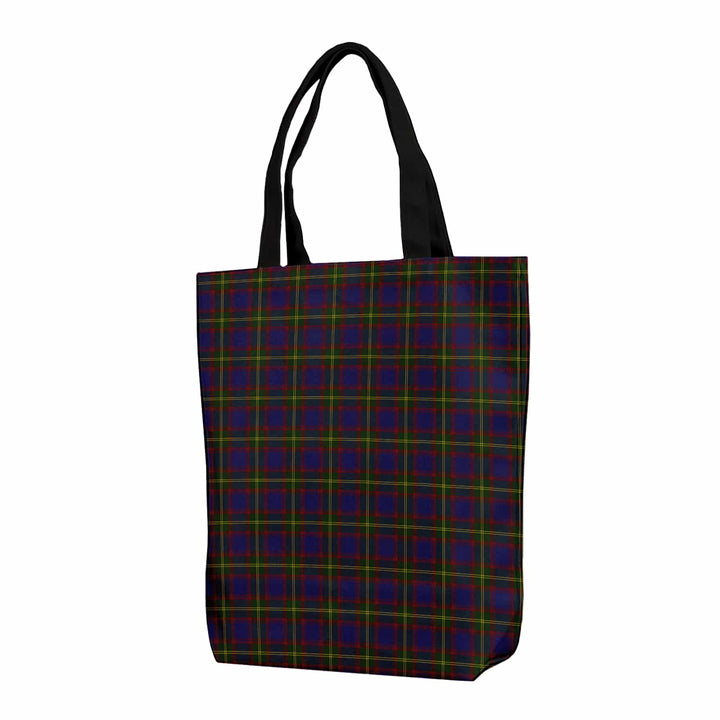 Scottish Durie Clan Tartan Canvas Bag With Shoulder Strap Tartan Plaid 1