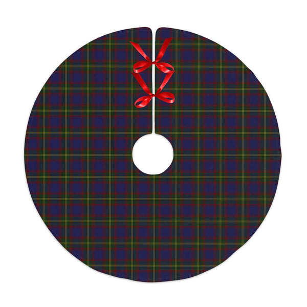 Scottish Durie Clan Tartan Christmas Tree Skirt No Tassels 1 Tartan Plaid