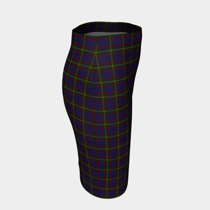 Scottish Durie Clan Tartan Fitted Skirt Tartan Plaid 3