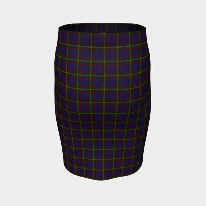 Scottish Durie Clan Tartan Fitted Skirt Tartan Plaid 4