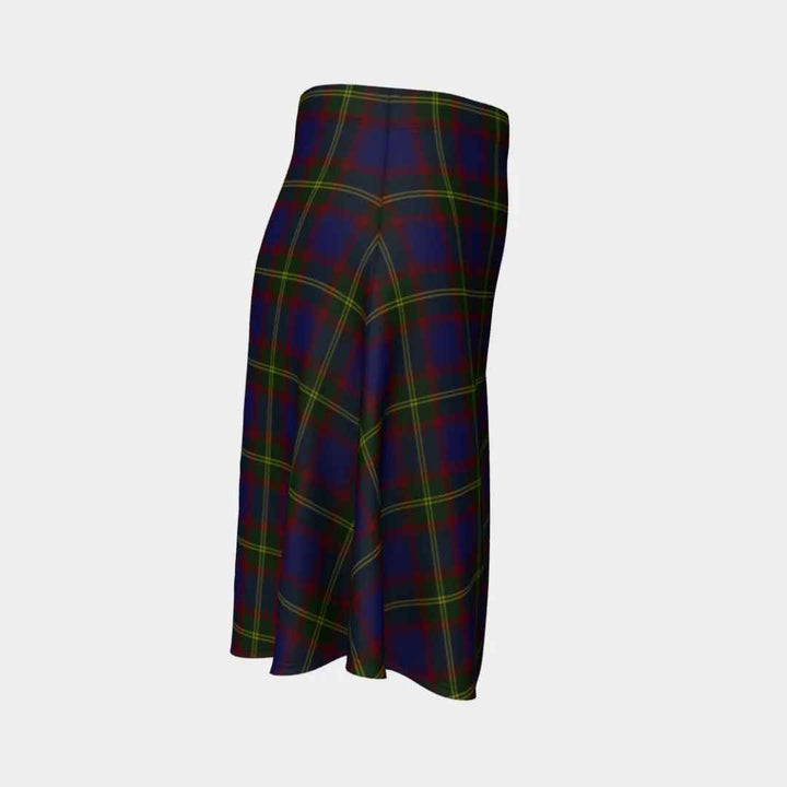 Scottish Durie Clan Tartan Flare Skirt Tartan Plaid 3