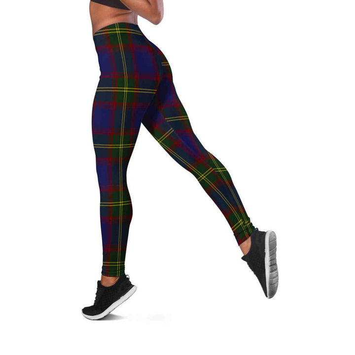 Scottish Durie Clan Tartan Women Leggings Tartan Plaid 2