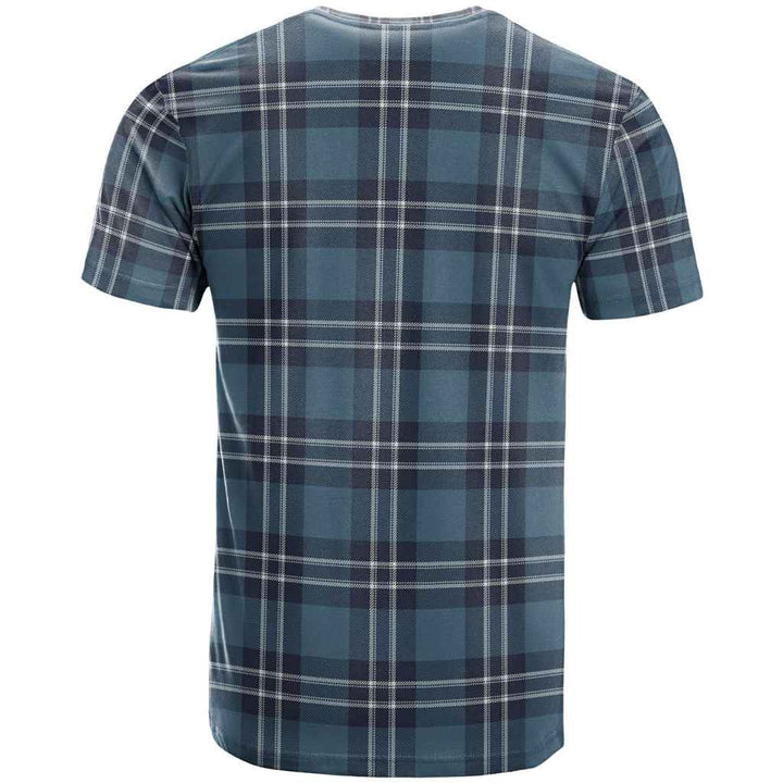 Scottish Earl of St Andrews Clan Tartan T-Shirt Back Side Tartan Plaid