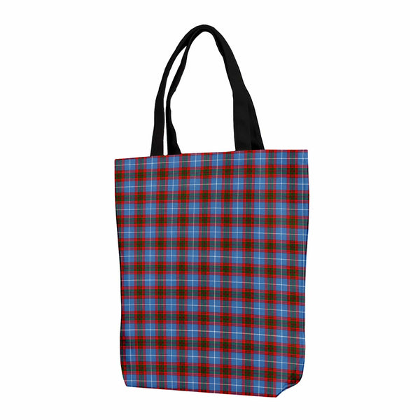 Scottish Edinburgh District Clan Tartan Canvas Bag With Shoulder Strap Tartan Plaid 1