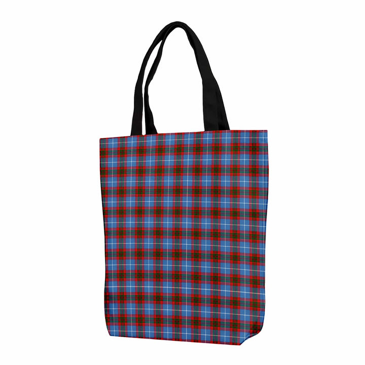 Scottish Edinburgh District Clan Tartan Canvas Bag With Shoulder Strap Tartan Plaid 1