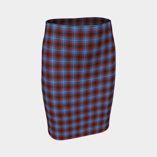 Scottish Edinburgh District Clan Tartan Fitted Skirt Tartan Plaid 1
