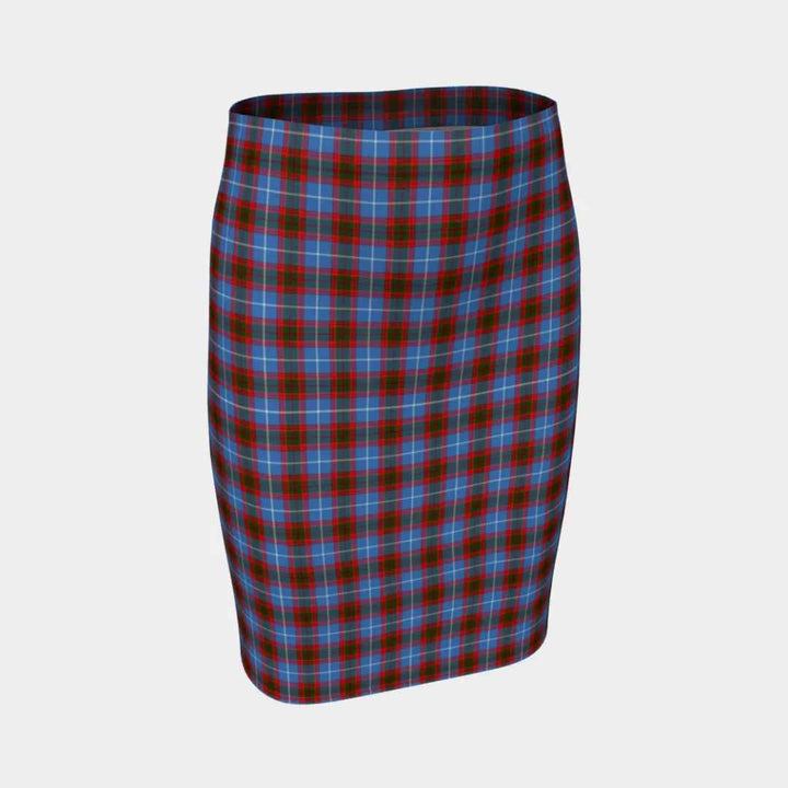 Scottish Edinburgh District Clan Tartan Fitted Skirt Tartan Plaid 1