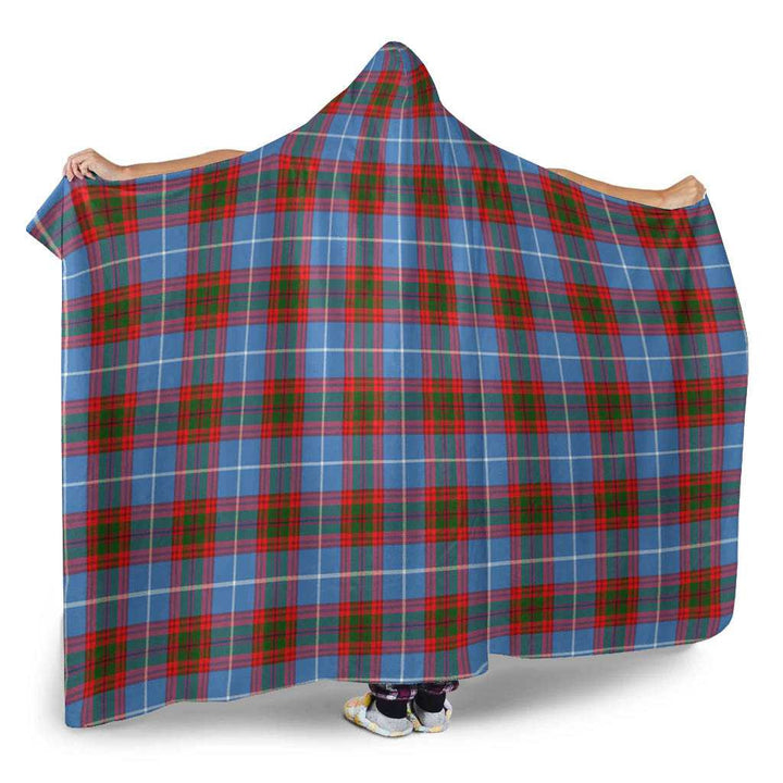 Scottish Edinburgh District Clan Tartan Hooded Blanket Tartan Plaid 2