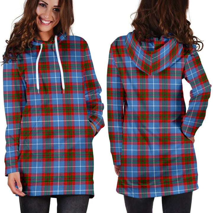 Scottish Edinburgh District Clan Tartan Hoodie Dress