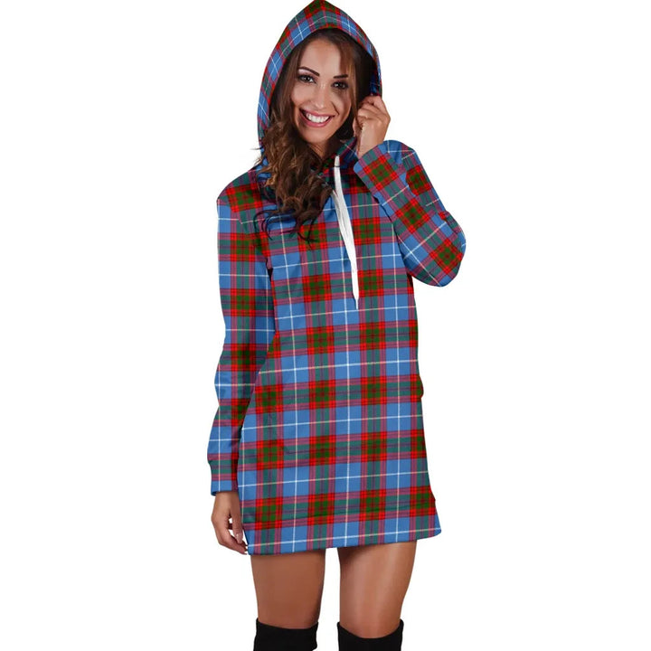Scottish Edinburgh District Clan Tartan Hoodie Dress