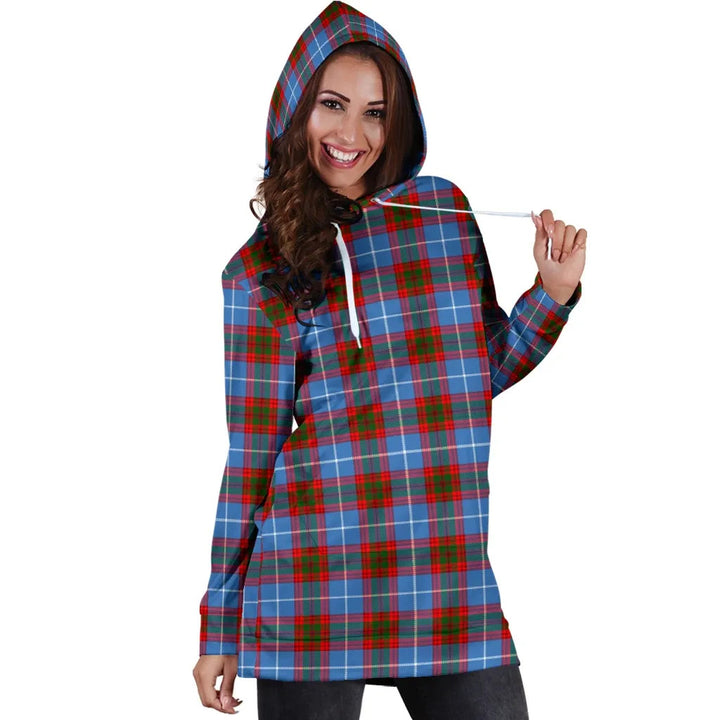 Scottish Edinburgh District Clan Tartan Hoodie Dress