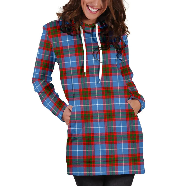 Scottish Edinburgh District Clan Tartan Hoodie Dress