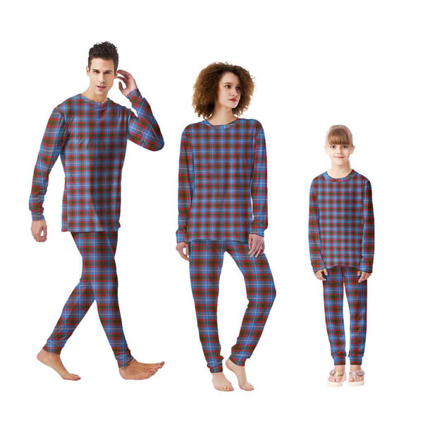 Scottish Edinburgh District Clan Tartan Pajama Set Tartan Plaid