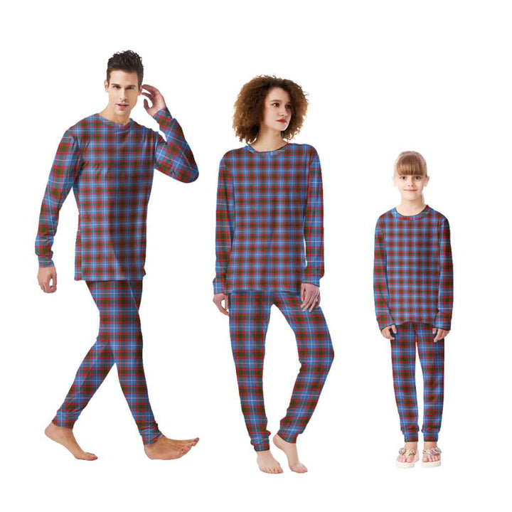 Scottish Edinburgh District Clan Tartan Pajama Set Tartan Plaid