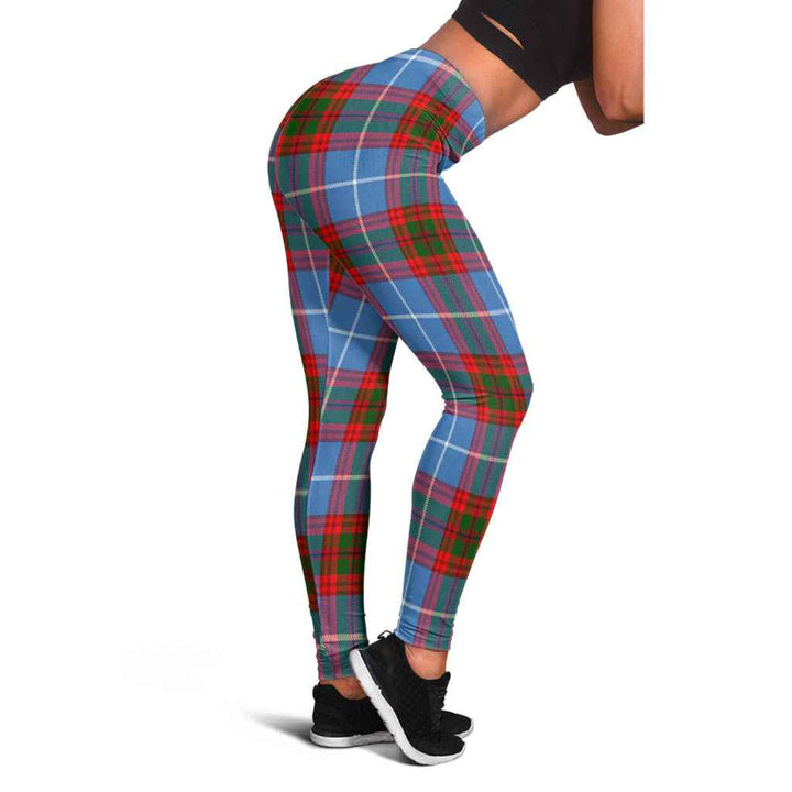 Scottish Edinburgh District Clan Tartan Women Leggings Tartan Plaid 1
