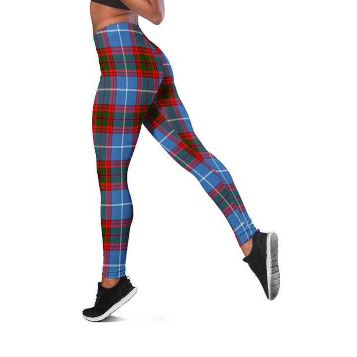Scottish Edinburgh District Clan Tartan Women Leggings Tartan Plaid 2