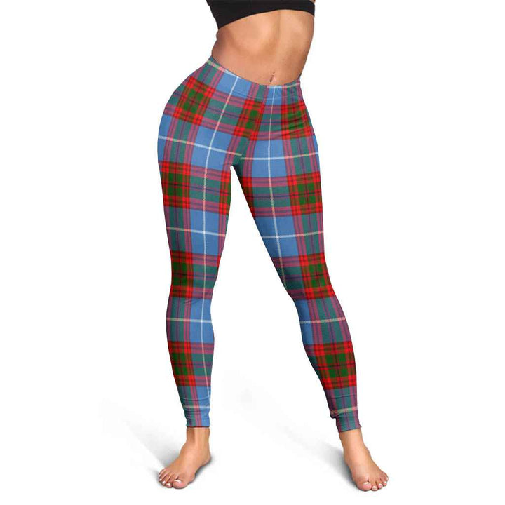 Scottish Edinburgh District Clan Tartan Women Leggings Tartan Plaid 3