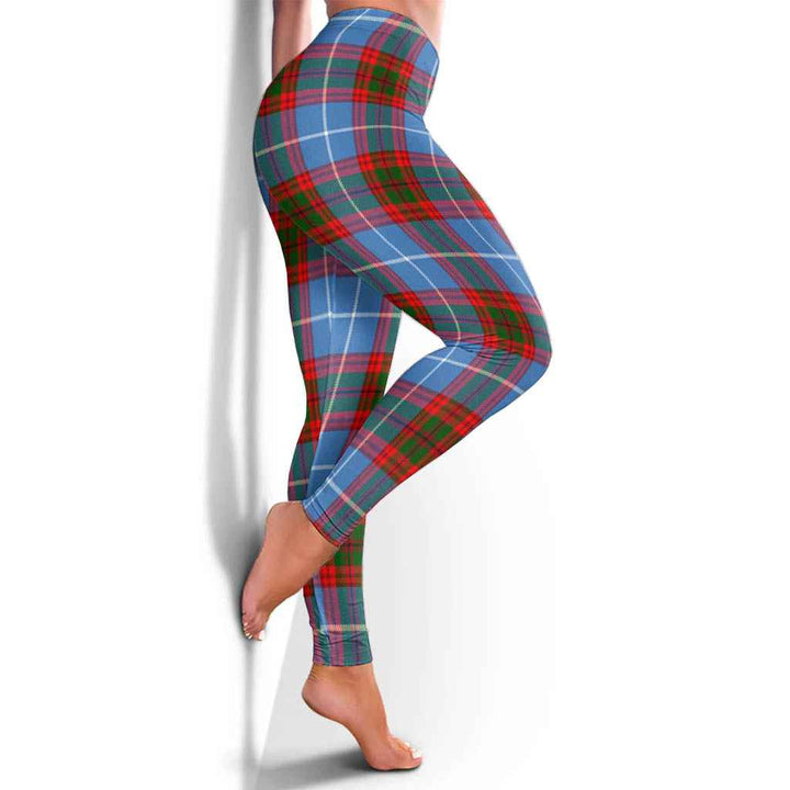 Scottish Edinburgh District Clan Tartan Women Leggings Tartan Plaid 4
