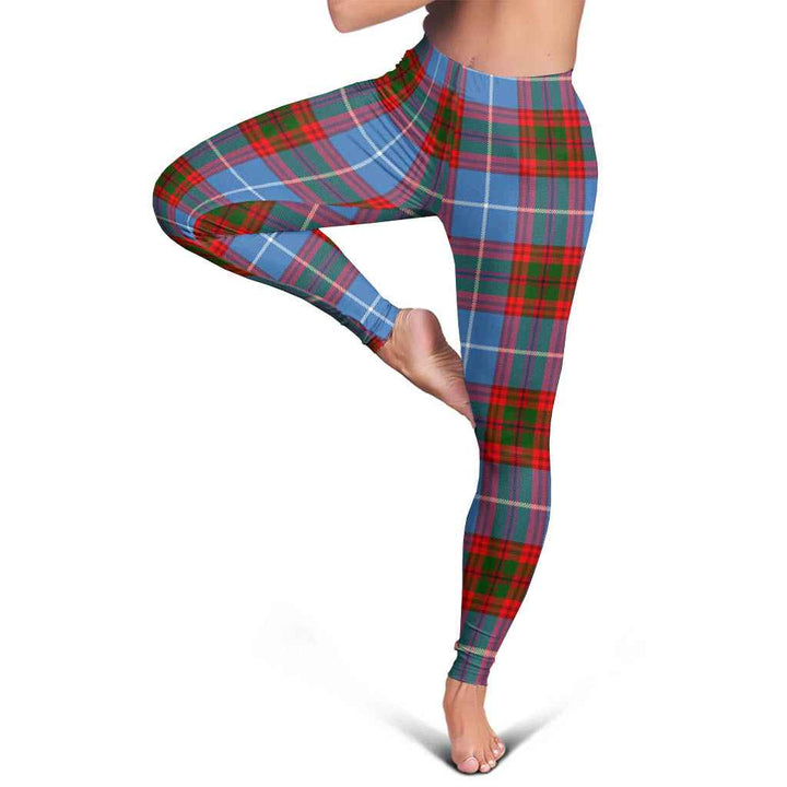 Scottish Edinburgh District Clan Tartan Women Leggings Tartan Plaid 5