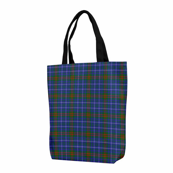 Scottish Edmonstone Clan Tartan Canvas Bag With Shoulder Strap Tartan Plaid 1