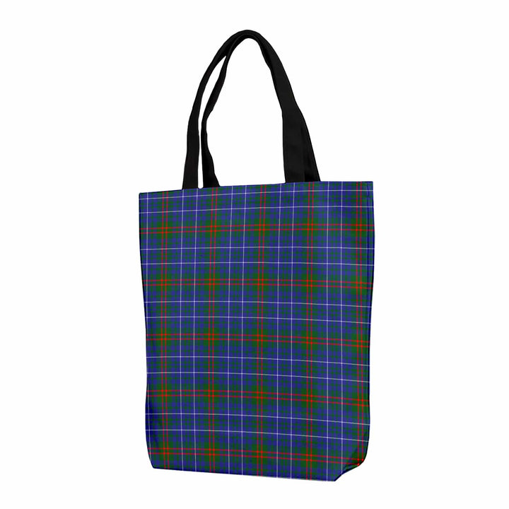 Scottish Edmonstone Clan Tartan Canvas Bag With Shoulder Strap Tartan Plaid 1
