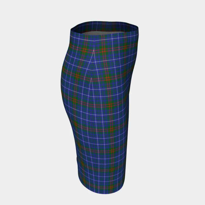 Scottish Edmonstone Clan Tartan Fitted Skirt Tartan Plaid 3