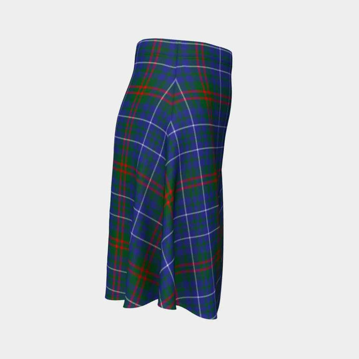 Scottish Edmonstone Clan Tartan Flare Skirt Tartan Plaid 3
