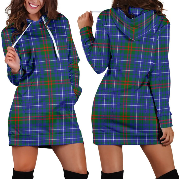 Scottish Edmonstone Clan Tartan Hoodie Dress