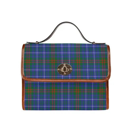 Scottish Edmonstone Clan Tartan Waterproof Canvas Bag Tartan Plaid 1