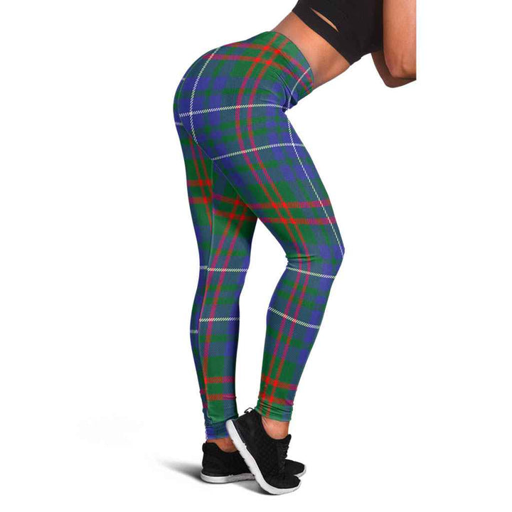 Scottish Edmonstone Clan Tartan Women Leggings Tartan Plaid 1