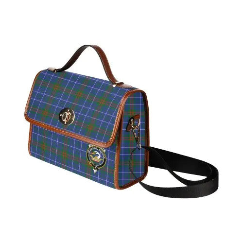 Scottish Edmonstone (of Duntreath) Clan Crest Tartan Waterproof Canvas Bag Tartan Plaid 4