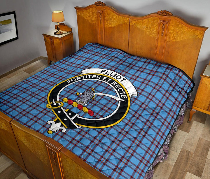 Scottish Elliot Ancient Clan Crest Tartan Quilt Tartan Plaid 12