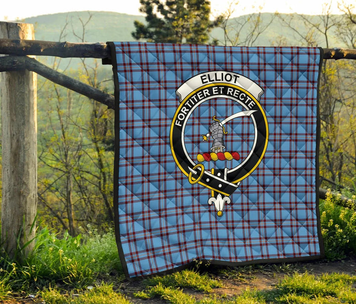 Scottish Elliot Ancient Clan Crest Tartan Quilt Tartan Plaid 6
