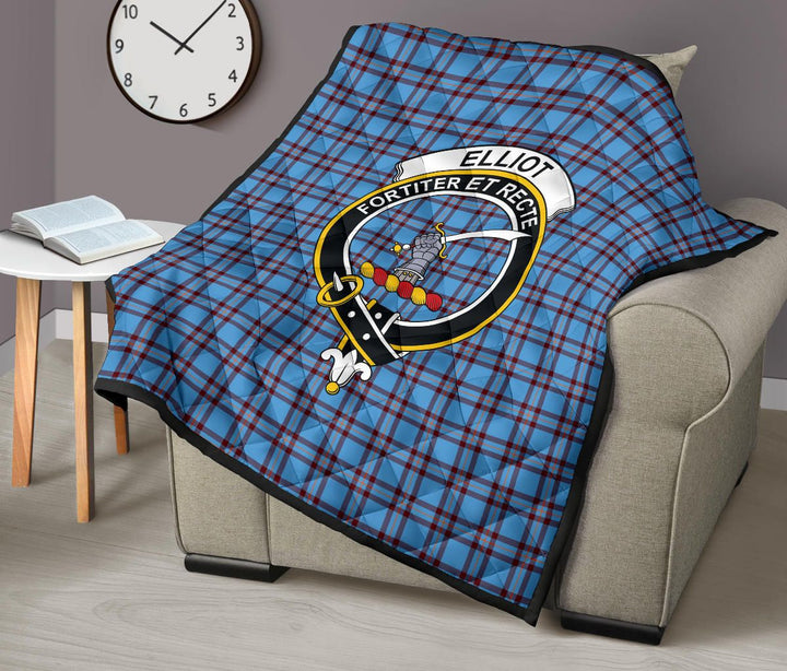 Scottish Elliot Ancient Clan Crest Tartan Quilt Tartan Plaid 9