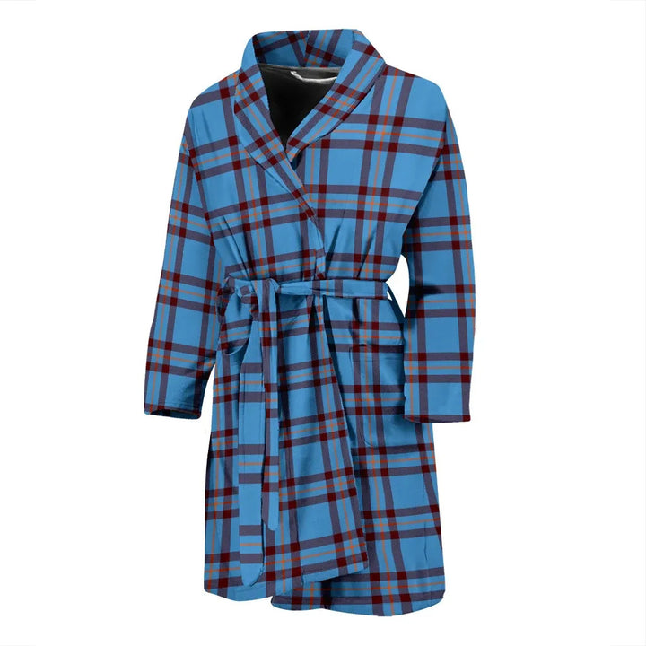 Scottish Elliot Ancient Clan Tartan Bathrobe 1