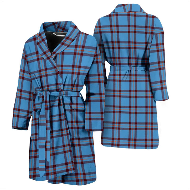 Scottish Elliot Ancient Clan Tartan Bathrobe 3