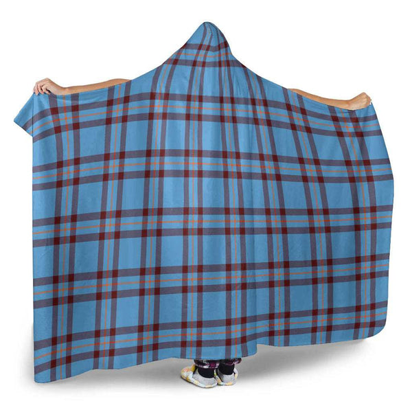 Scottish Elliot Ancient Clan Tartan Hooded Blanket Tartan Plaid 2