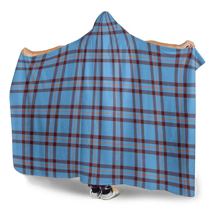 Scottish Elliot Ancient Clan Tartan Hooded Blanket Tartan Plaid 3