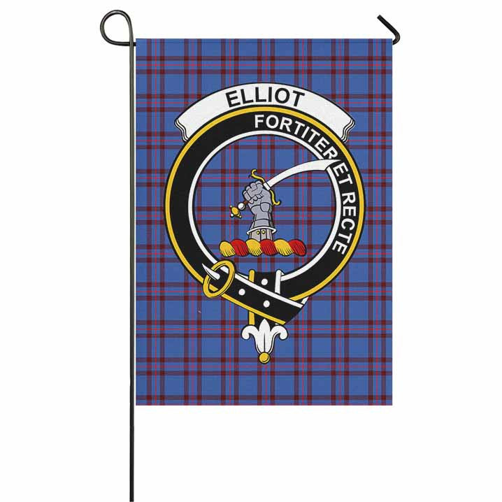 Scottish Elliot Clan Crest Tartan Garden Flag Tartan Plaid 1