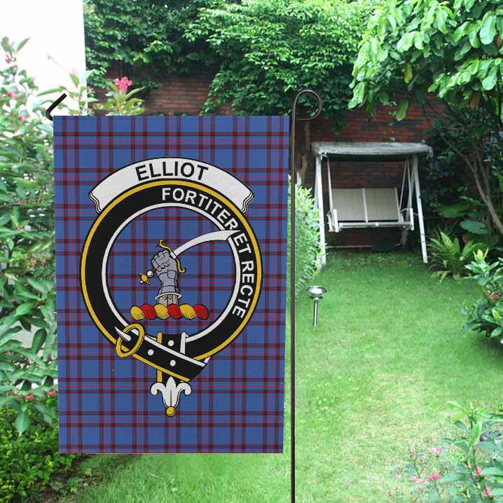 Scottish Elliot Clan Crest Tartan Garden Flag Tartan Plaid 2