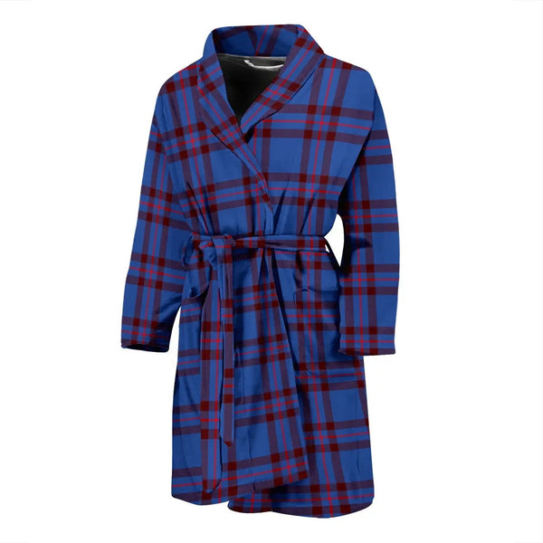 Scottish Elliot Modern Clan Tartan Bathrobe 2