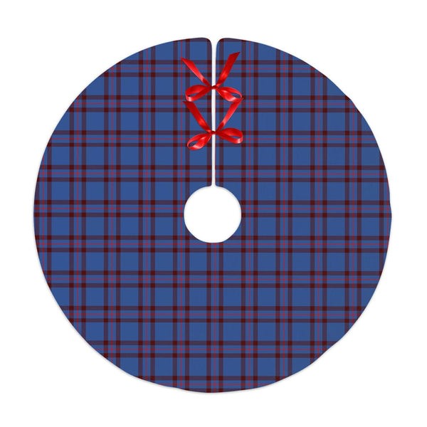 Scottish Elliot Modern Clan Tartan Christmas Tree Skirt No Tassels 1 Tartan Plaid