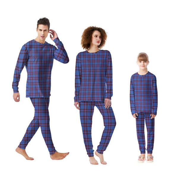 Scottish Elliot Modern Clan Tartan Pajama Set Tartan Plaid