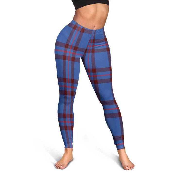 Scottish Elliot Modern Clan Tartan Women Leggings Tartan Plaid 3