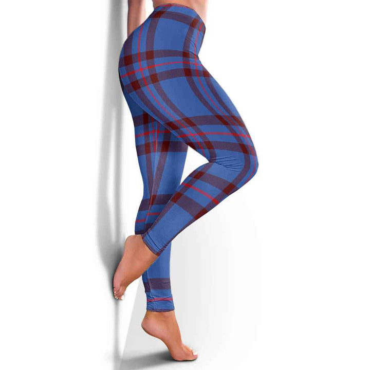 Scottish Elliot Modern Clan Tartan Women Leggings Tartan Plaid 4